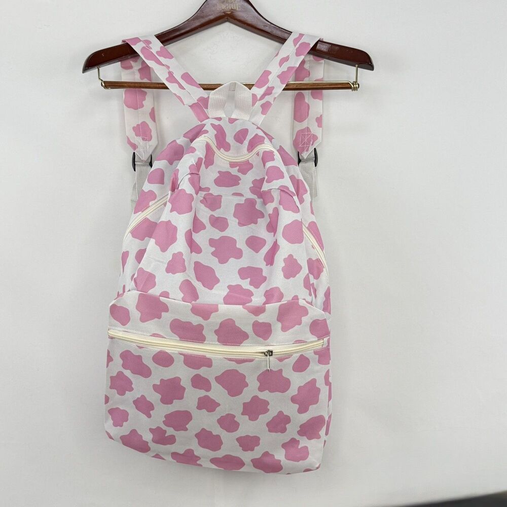 Cow Print Backpack for Girls, kids Women School Backpacks New